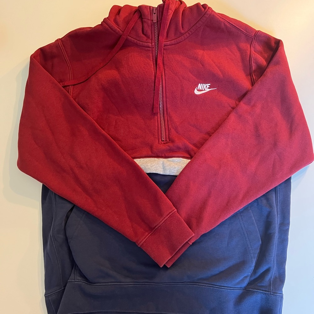 Tri Color Nike Quarter Zip